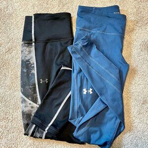 Under Armour Compression Leggings – Size Small 2 Pairs